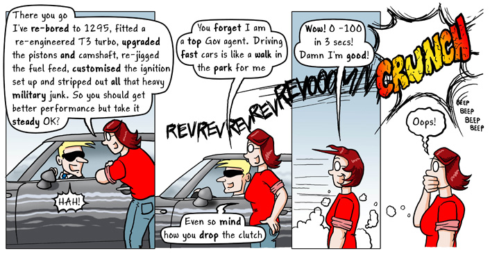 88 - Crash pt4: Oops! The clutch=